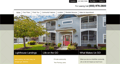 Desktop Screenshot of lighthouselandings.com
