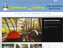 Tablet Screenshot of lighthouselandings.org